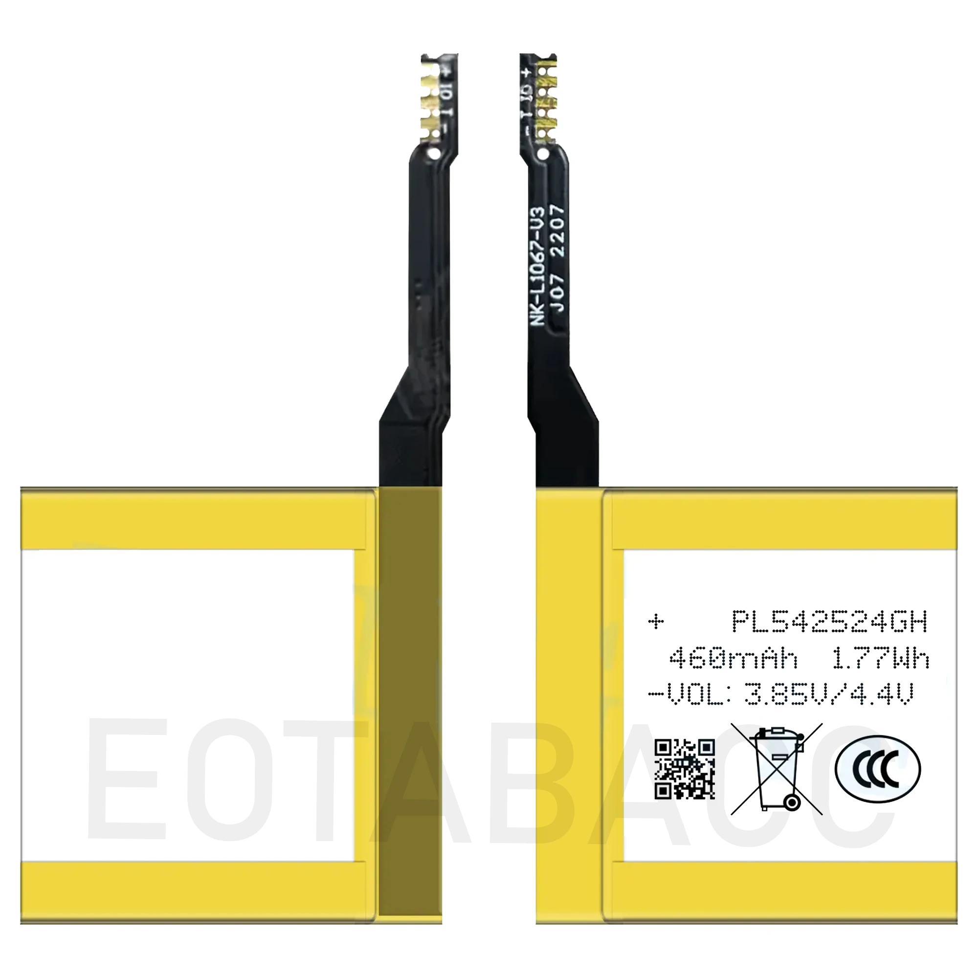 2026 Years EOTABACC Original Battery PL542524GH For Amazfit GTR 2 /2E Smart Watch Battery PL542524 542524 Battery + Free Tool