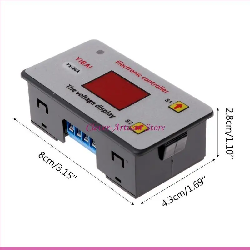 

E06B 12V Under-Voltage Switch Controller Prolong Battery Life Protects Load Control