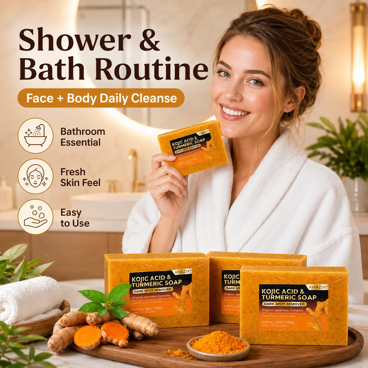 1 unidade de Sabonete em Barra - Kojic Acid Soap avaliação e preço
