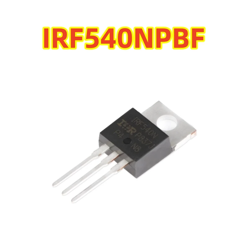 Original IRF540NPBF TO-220 N-channel 100V/33A in-line MOSFET 100% brand new chip