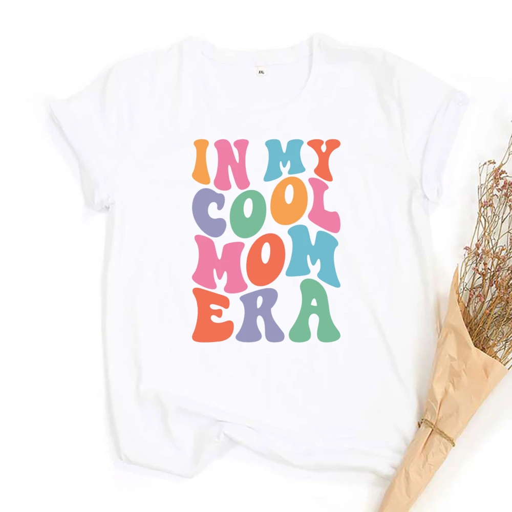 In My Mom Era Shirt Retro Gift for Mom New Mama Shirts Retro Comfort Colors Tee Mothers Day Gift Vintage Mummy T-Shirt