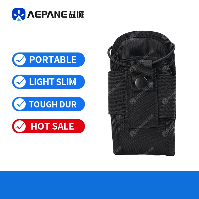 

Yipai Multi-functional Radio Pouch, Tactical Walkie Talkie Case S414, Dustproof Radio Holster with Waist Wear Design