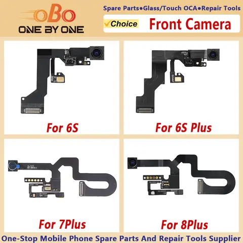 Cavo flessibile per fotocamera frontale per iPhone 6 6S 7 8 PLUS Parte di ricambio per connettore cavo flessibile con sensore di luce di prossimità per altoparlante