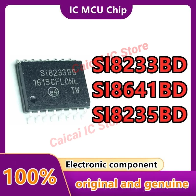 

10PCS/LOT SI8233BD SI8641BD SI8235BD SI8233 SI8641 SI8235 SI SOP-16