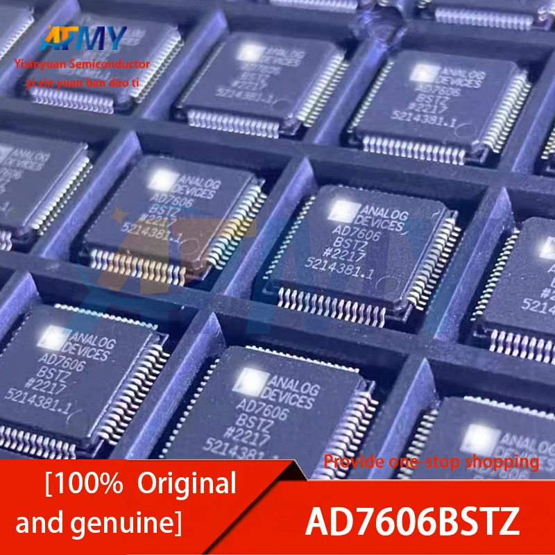 1piece AD7606BSTZ LQFP-64 8-channel DAS with built-in 16-bit synchronous sampling ADC chip