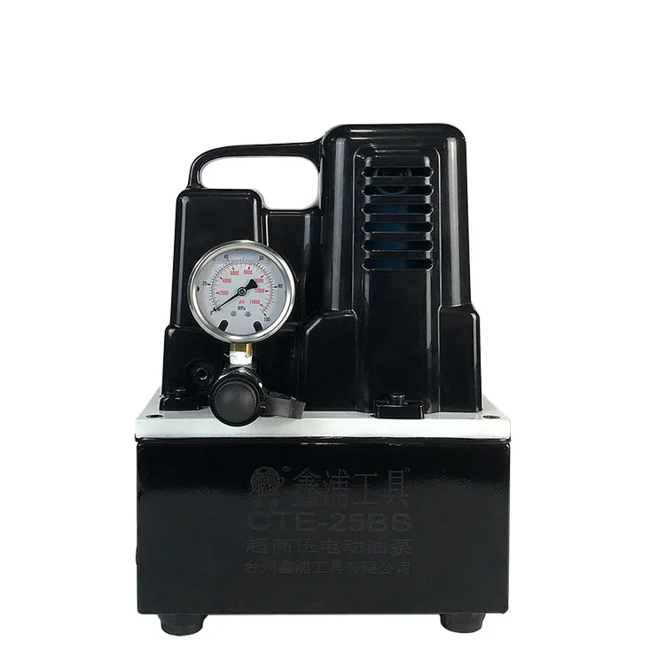CTE-25BS Ultra High Pressure Electric Hydraulic Pump 600W Single-stage Pump Pressure 70mpa AC220V 50hz 8.2 12KG OEM,ODM 1years