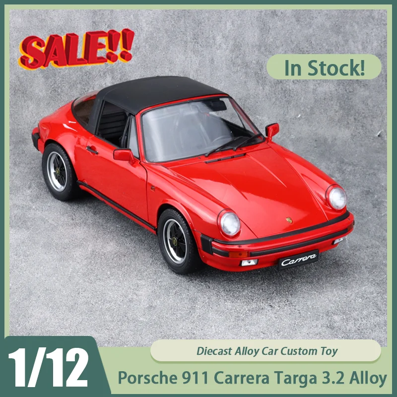 

New In Stock Schuco 1:12 Porsche 911 Carrera Targa 3.2 Alloy Car Miniature Diecast Porsche Ornaments Custom Toys Kids Gift