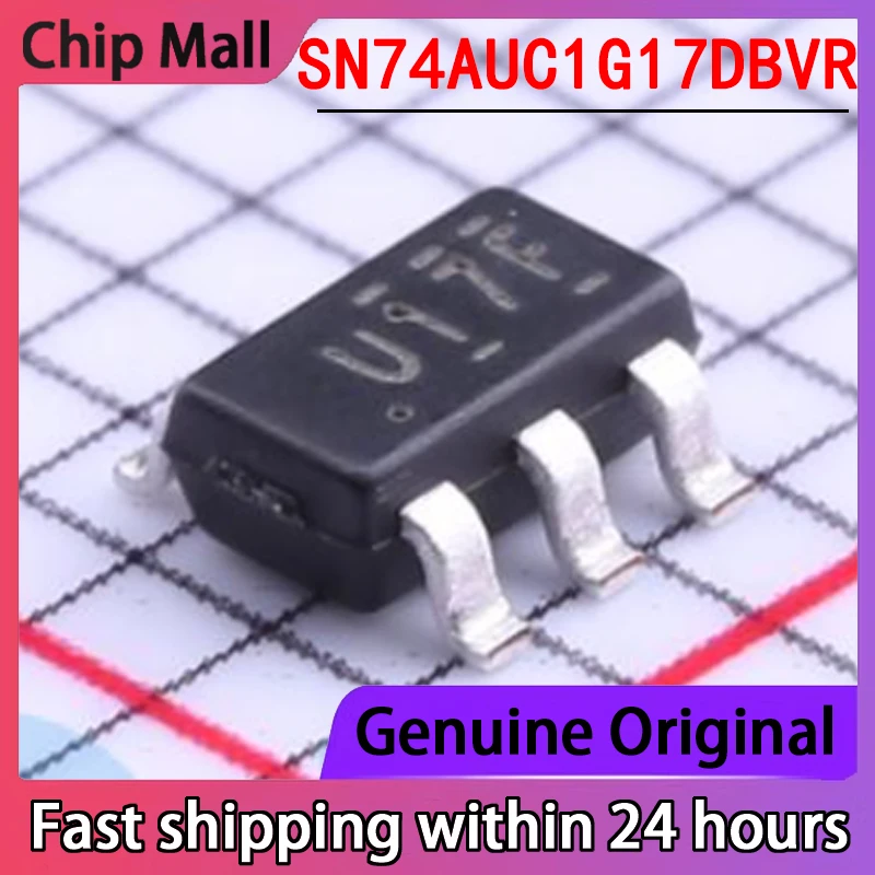 10PCS New SN74AUC1G17DBVR Package SOT23 Single Channel Schmidt Trigger Buffer Original Stock