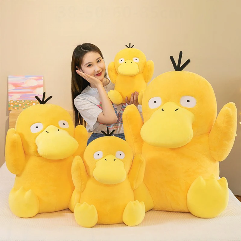 

Kawaii Pokémon Psyduck Plush Toy Creative Large Size Stuffed Doll Pillow Birthday Gift for Kids Soft Cuddly Toy