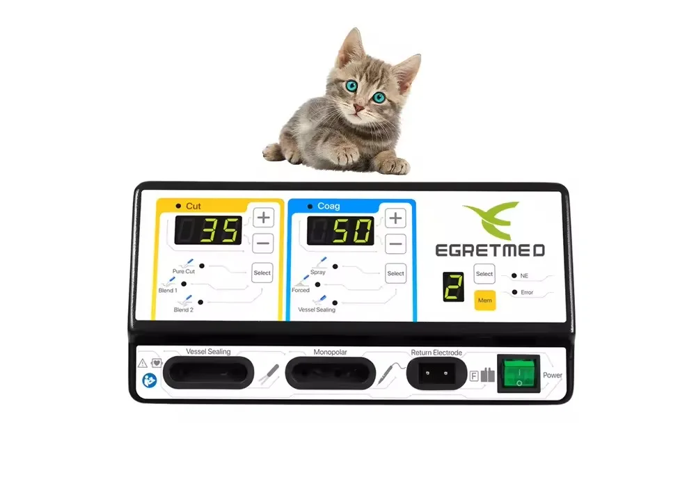 Amain Digital Display Portable High Frequency Bipolar Veterinary Electrosurgical Unit Machine