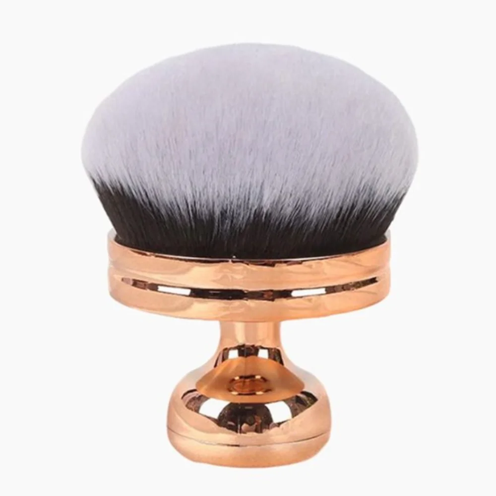 แปรงแต่งหน้าขนาดใหญ่พิเศษผมสังเคราะห์นุ่ม 74 มม.หัวกว้าง Self Tan Back Applicator Professional Powder Blush แปรง