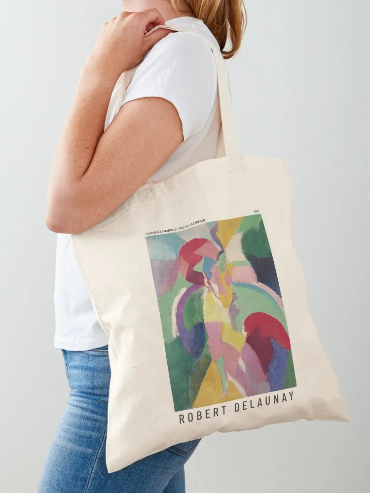 

Robert Delaunay - La Parisienne - Art Poster Tote Bag tote bag men's Women's beach bags shopping bag eco pack