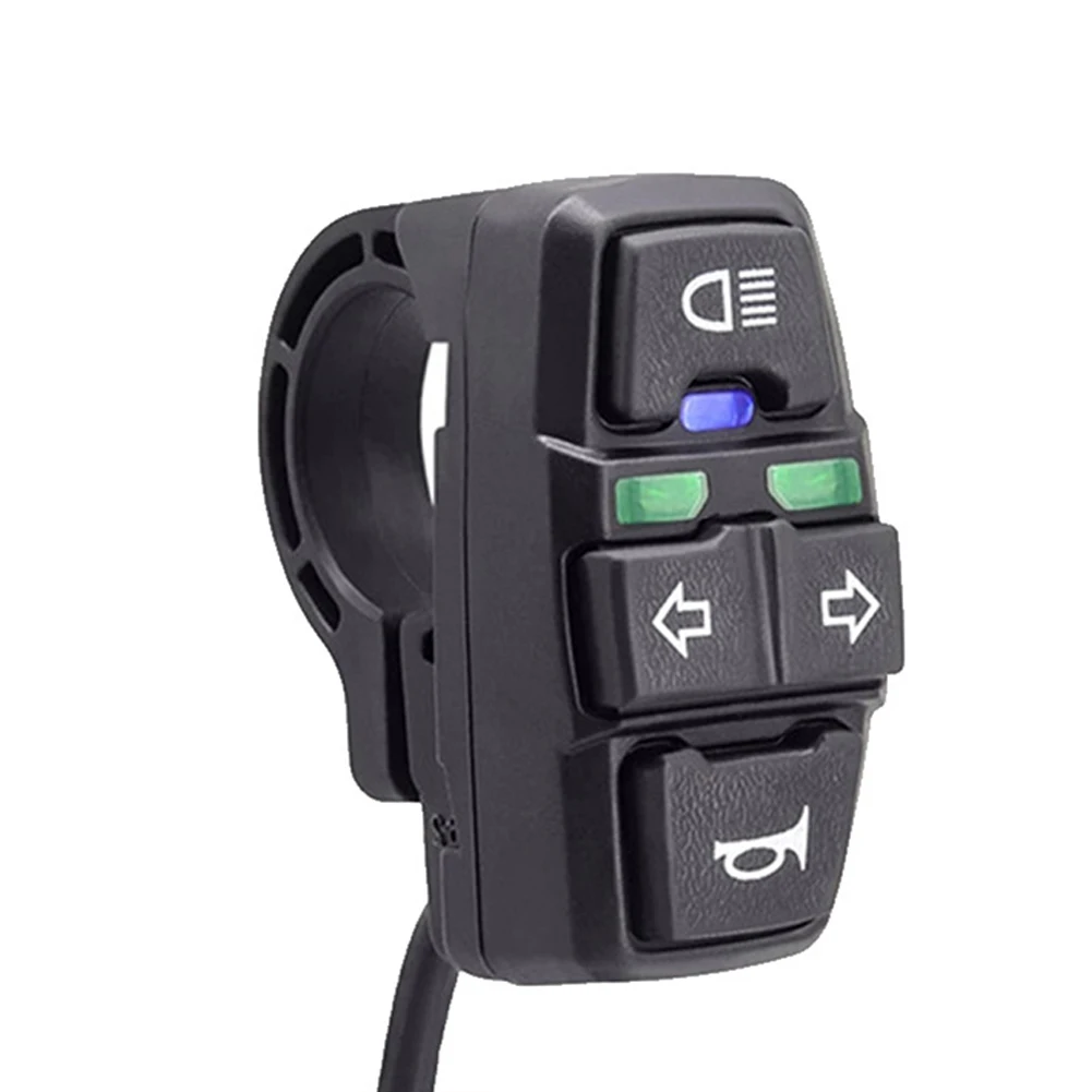 

E-Bike Switch DK336 Switch 36V 48V E-Bike Electric Scooter Frontlight Multi Switch Scooter Turning Light Switch Mountain Bike