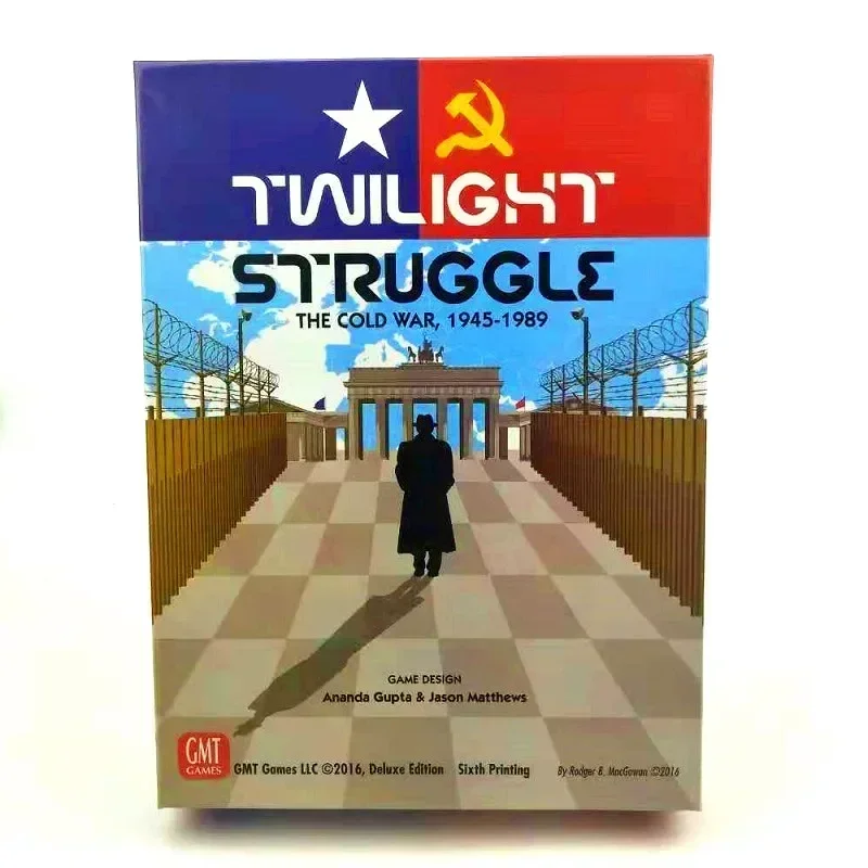 

Experience the Thrill of the Cold War with Twilight Struggle Board Game - Perfect for Multiplayer Leisure Time