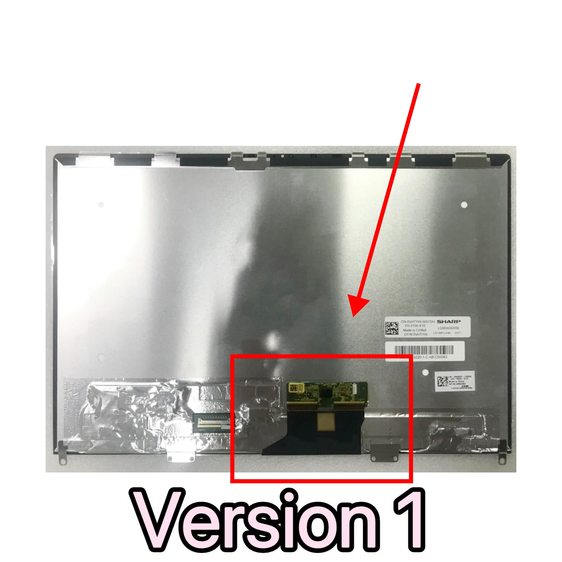 LQ134R1JX45 LQ134N1JX44 for Dell XPS 13 9310 UHD FHD Touch Screen