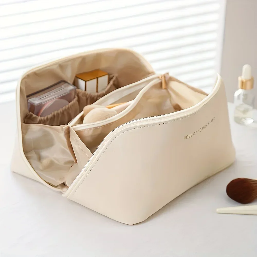 New cosmetic storage bag. Washing bag cosmetic box storage bag luxury ladies box, cosmetic bag, travel zipper storage bag