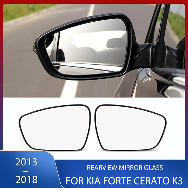 

Side Rearview Mirror Glass Reflective Lens With Heating For Kia Forte Cerato K3 K3S CEED 2013 2014 2015 2016 2017 2018
