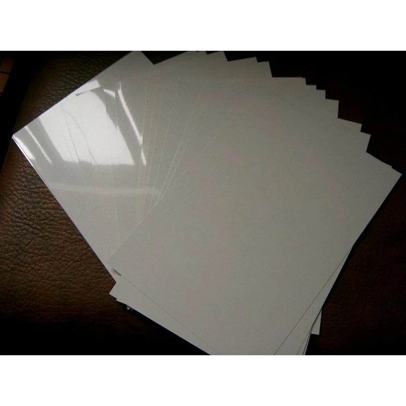 10sheets A4 210x297mm Sublimation Blank Aluminum Plate Printing by Flat Heat Press 0.45mm thickness Both Sides Print