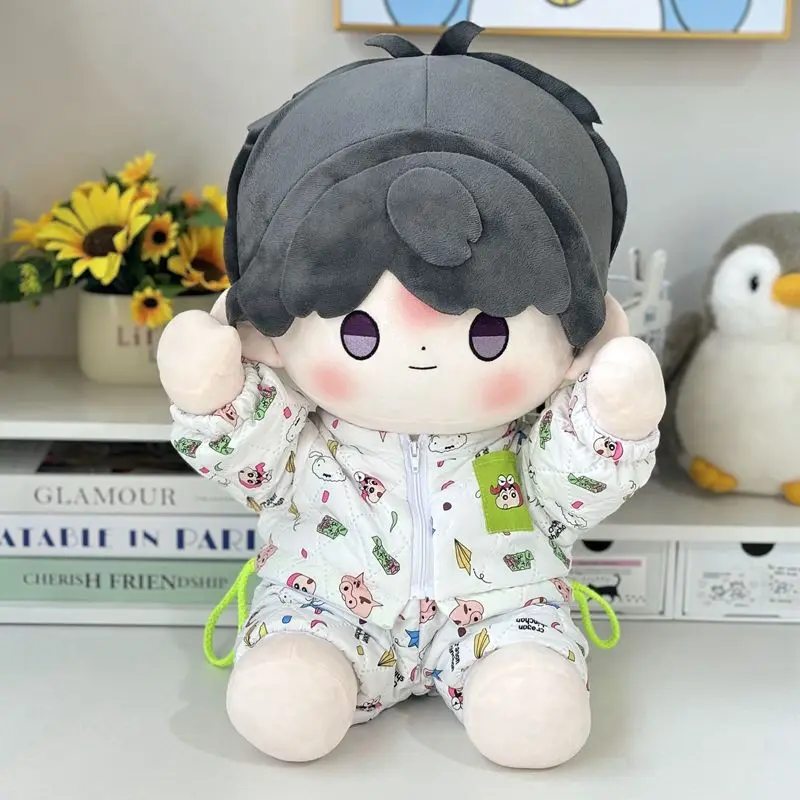 ¡Nuevo estilo! Abrigo de algodón grueso de 40cm, traje de juguetes de algodón, ropa de muñeca de reconocimiento corporal sentado para invierno, regalos de cumpleaños para niños