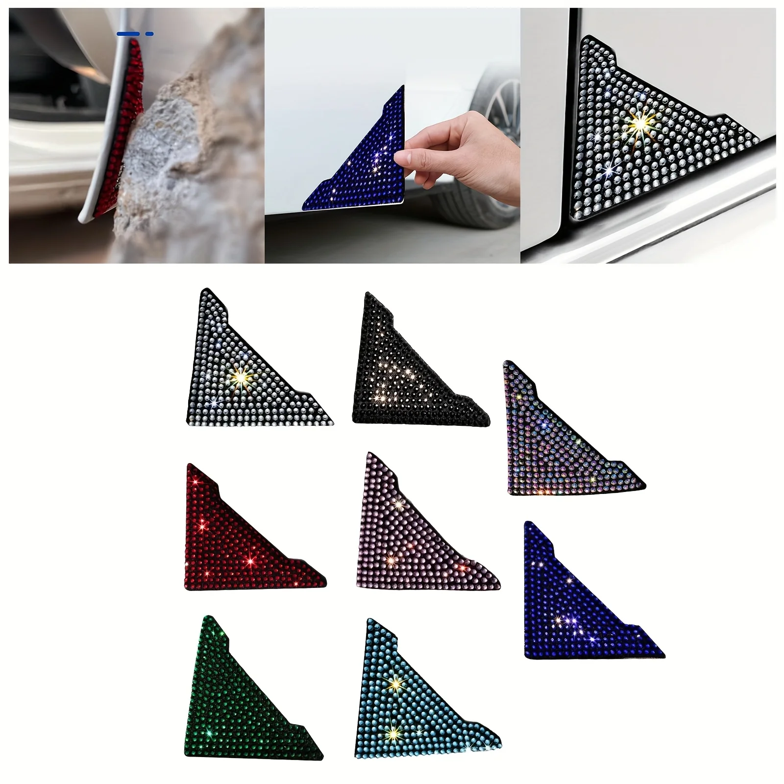 

Car Door Corner Protective Cover Anti-Collision Sticker Protector Door Corner Anti-collision Guard Covers Fit Car Accessories