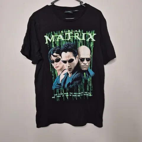 The Matrix Character T-shirt Movie T-shirt Summer New Casual Harajuku Style Unisex T-shirt