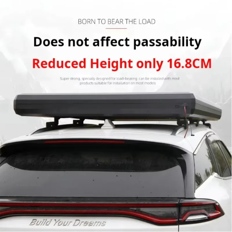 خيمة علوية على السطح من الألومنيوم للطرق الوعرة مع نظام رفع كهربائي على سطح السيارة مقاوم للماء بسعة 2-4 أشخاص للتخييم #5