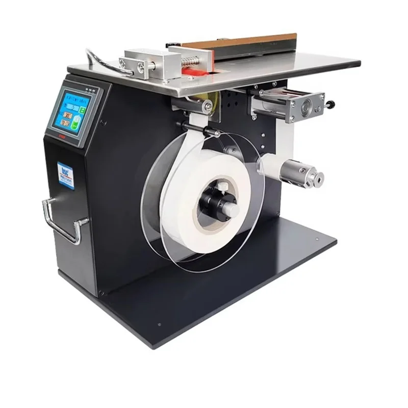 Right-angle Sealing and Labeling Machine Semi-automatic Packaging Labeling Machine Right-angle 90° Labeling Equipment