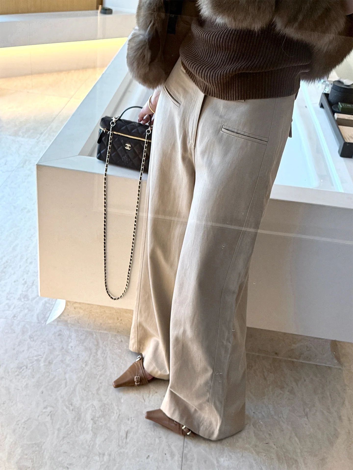 

Женские прямые джинсы LaaReeToo, повседневные брюки в пол, весенняя новинка, универсальные, стройнящие, из смесового хлопка