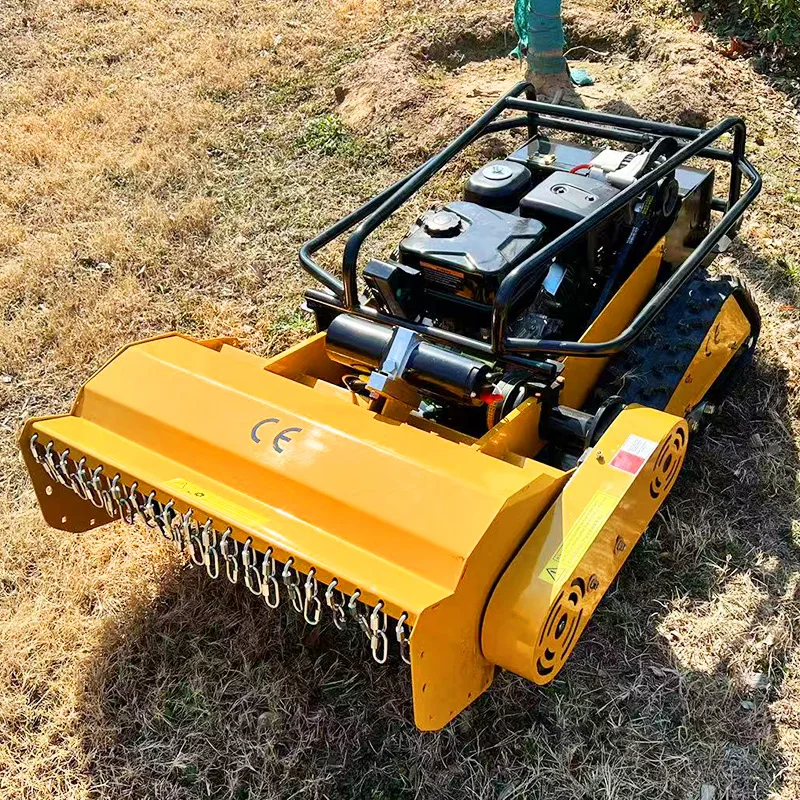 Customized Yoke Remote Control Mower Zero Turn Four Stroke Reel Weeder Robot Factory Outlet High Horsepower Brushcutter Tractor