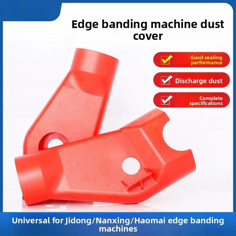 Edge Banding Machine Dust Extraction Cover, Three‑Way Dust Suction Hood, Left & Right Upper Lower Cover, Replacement Parts for N
