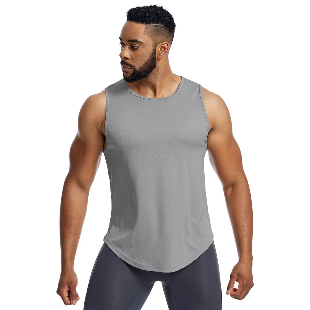 

Fitness, sports, leisure, quick drying vest, men's sleeveless camisole, sports running trend top
