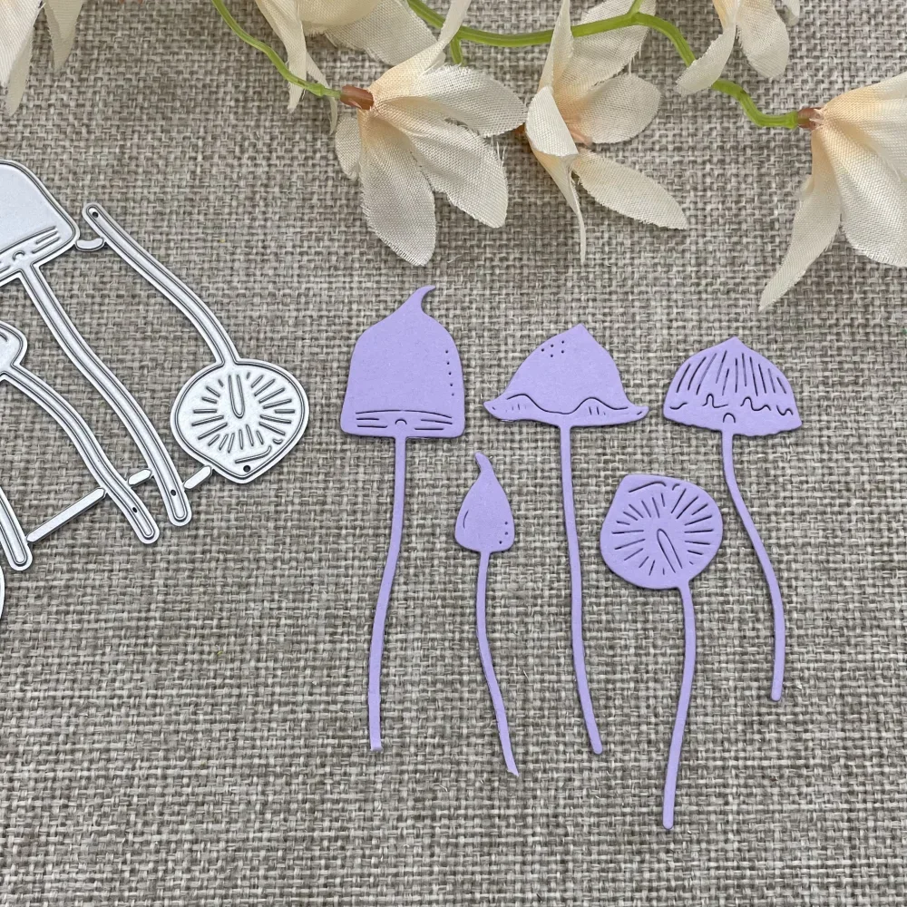 

champignons hallucinogenes Metal Cutting Dies For DIY Scrapbooking Decorative Embossing Handcraft Die Cutting Template Mold