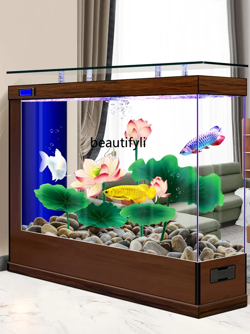 Partition Screens Super White Glass Household Living Room Fish Tank Floor Aquarium