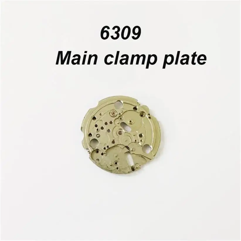 Assista Acessórios Peças Originais Adequado para Seiko 6309 Mecânica Movimento Main Clamp Plate, 6309