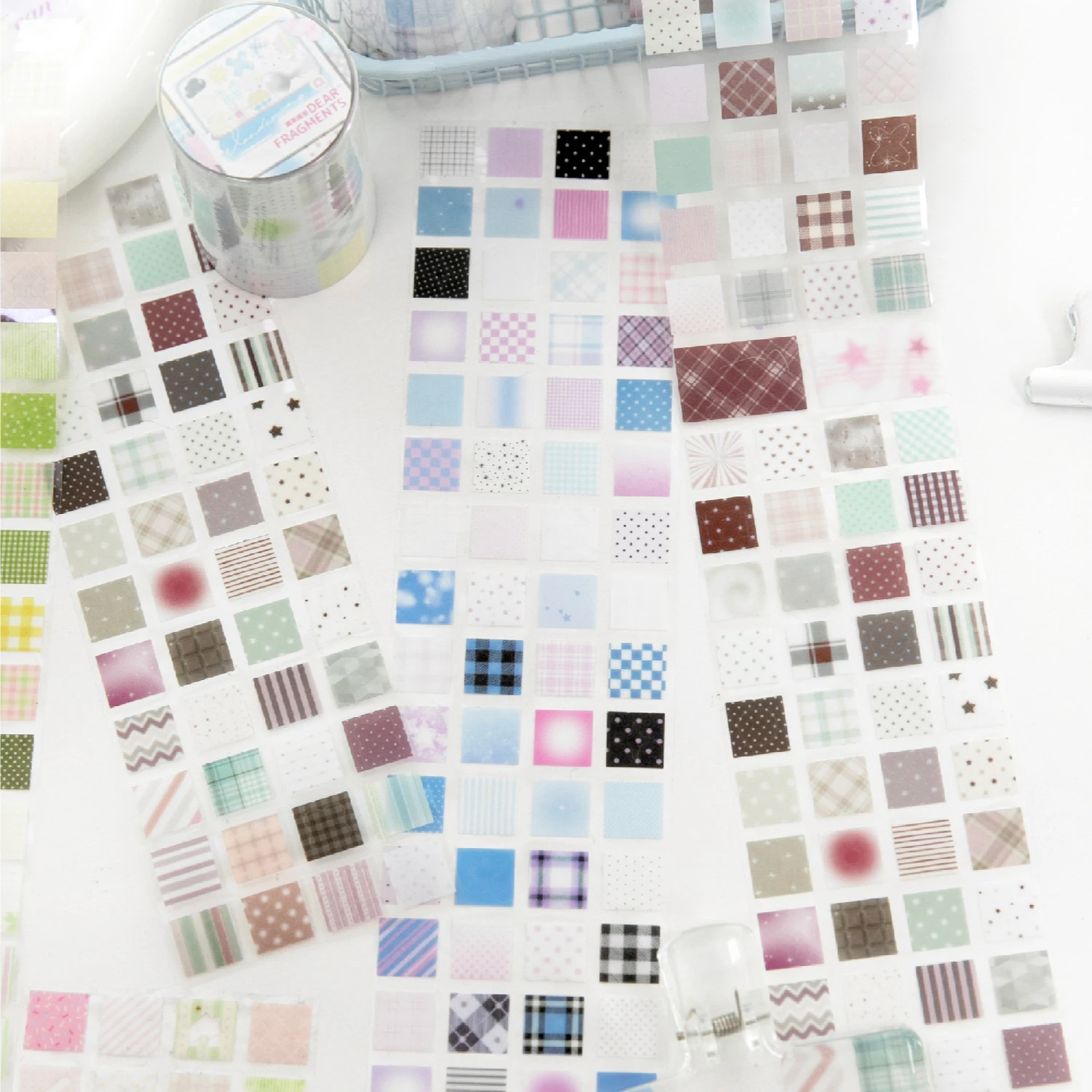 JIAMEI 60mm * 2m Nature Stamp Series Kawaii Ins Basic Decoration Die Cut Tape DIY Diary Scrapbook Aesthetics Journal Supplies