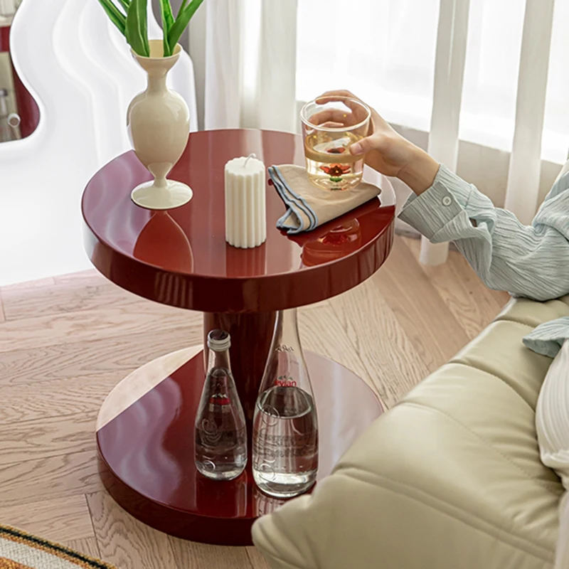 

France Minimalism Coffee Tables Nordic Luxury Originality Design Side Table Wooden Living Room Home Furniture Stolik Kawowy FYST