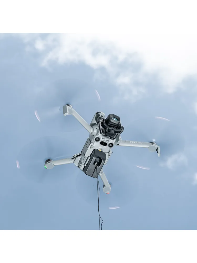 System do zrzucania ładunku z drona DJI Mini 5 Pro, czujnik światła, urządzenie do zrzucania przynęt wędkarskich, prezent, ślub, ratownictwo, dostawa, akcesorium. — zdjęcie produktu 7