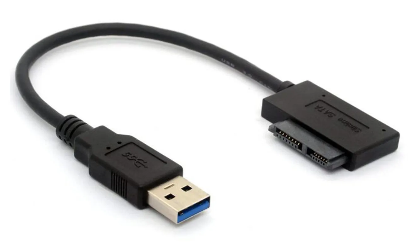 

Адаптер LBSC USB от 3,0 до 7 + 6 13Pin для оптического привода ноутбука, CD, DVD, Rom