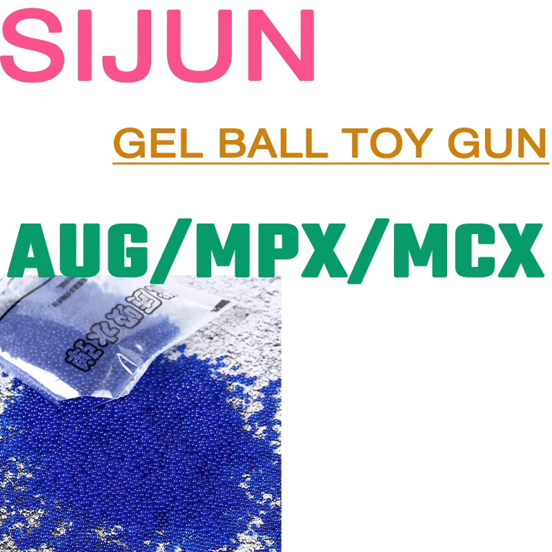 AK UNCLE SIJUN Série M4 TTI TR1 MK18 MP5K MP5 SD HK416 Bola de gel Pistola de brinquedo elétrica WBB