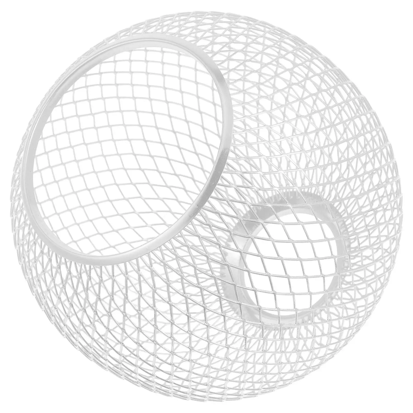 Iron Wire Hollow Out Sphere Lampshade Pendant Light Shade for Living Room Dining Bedroom Modern Home Decor Metal Lamp Cover