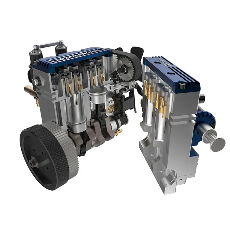 NF TOYAN Methanol Water-cooled Engine Model Accessories Twin-cylinder Four-stroke X-POWER Engine Model Kit