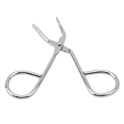 Stainless Steel Eyebrow Removal Tool Make Up New Fashion Scissors Shaped Eyebrow Clip Tweezers Clamp Clipper Beauty Tool