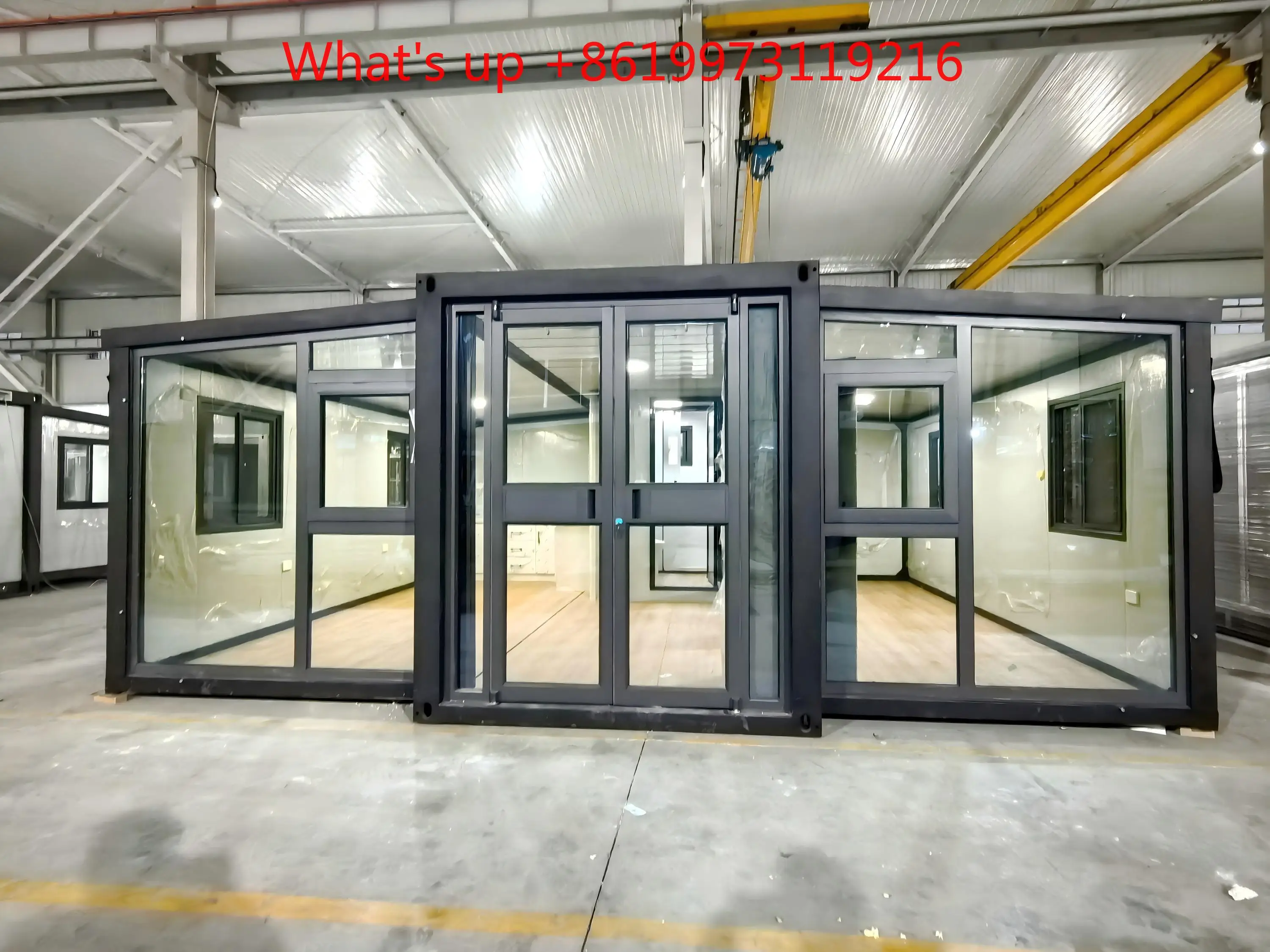 2026 Maßgefertigtes Bewegliches Erweiterbares Haus 20ft 40ft 2 3 4 Schlafzimmer 1 Badezimmer Küche Dach Erweiterbares Containerhaus