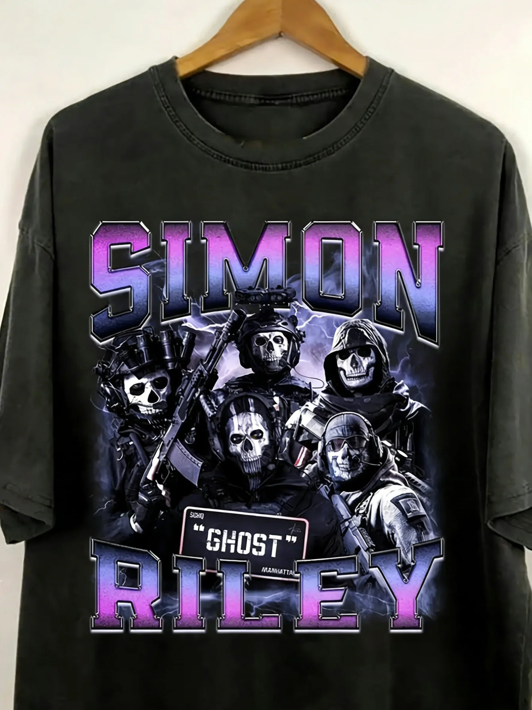 Simon Riley 90s Retro Gaming T-shirt | Retro Video Game Design Suitable for Any Season of Casual Sportswear, Unisex T-shirt