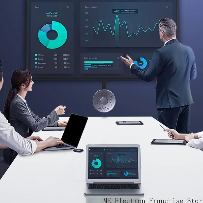 T5EA A30 1080p беспроводное зеркальное зеркальное устройство для домашних развлечений и офисного использования