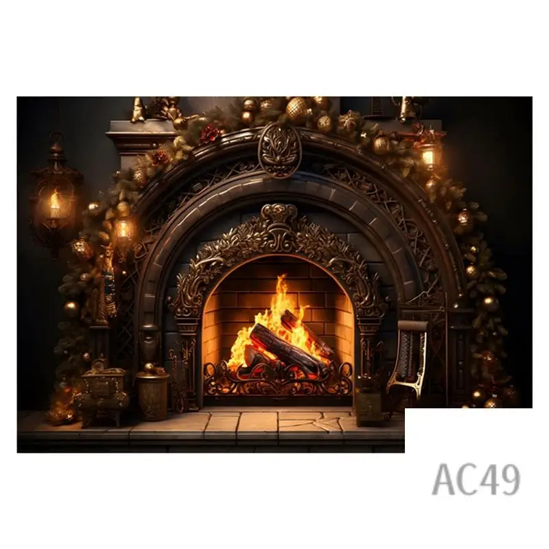 

C9-1 Piece Christmas Background Cloth Photo Studio Photography Backdrops 210Cm X 150Cm