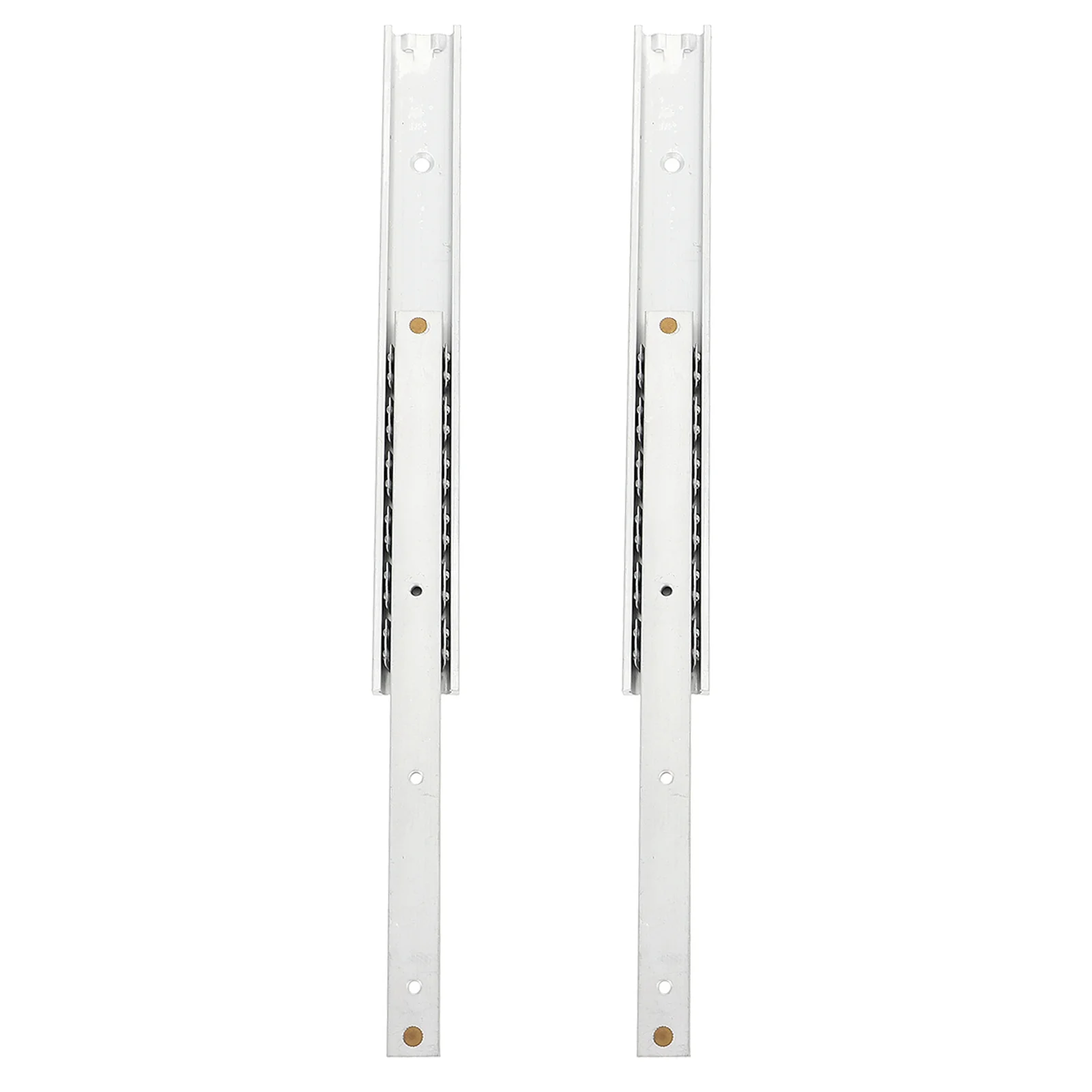 

2pcs 16mm Wide Slides Kitchen Drawer Cupboard Mini Aluminum Rails Extended Furniture Heavy Duty Load Bearings