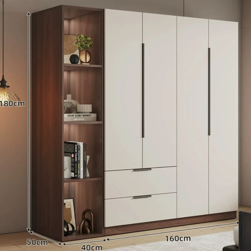 Room Organizer Wardrobes Solid Wood Rail White Island Wardrobes Dressers Modern Armadio Camera Da Letto Bedrooms Furniture