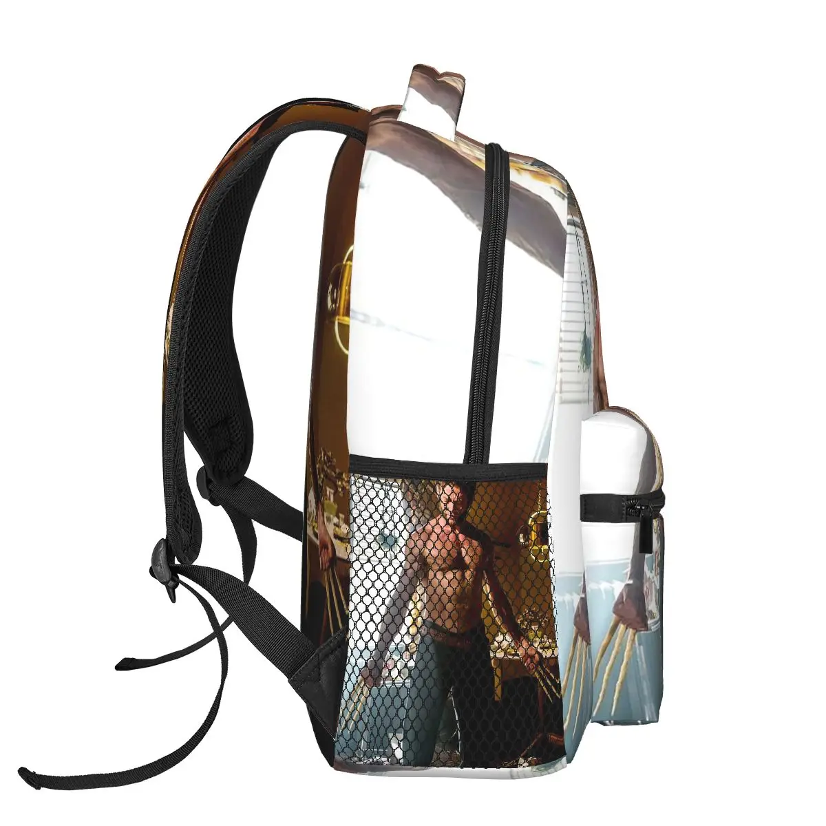 Hugh Jackman Backpacks Boys Girls Bookbag Students School Bags Cartoon Kids Rucksack Shoulder Bag Large Capacity