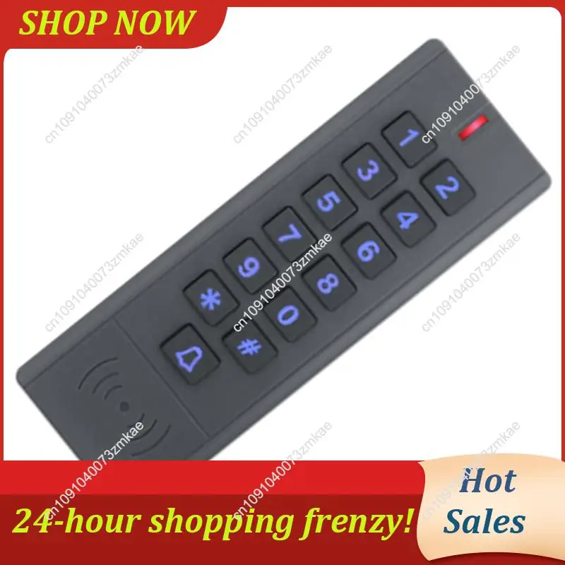 Contrôleur d'accès pour vente quotidienne, clavier RFID 125Khz, système de contrôle de porte d'entrée de proximité étanche, prend en charge 1000 utilisateurs DC 12V-24V
